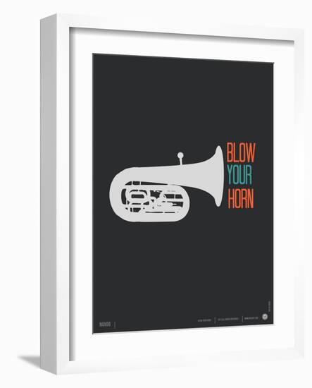 Blow Your Horn Poster-NaxArt-Framed Premium Giclee Print