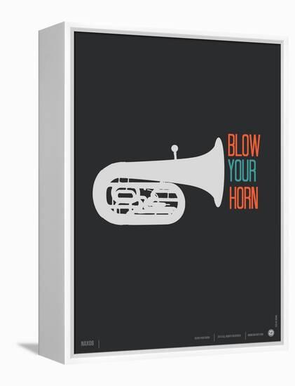 Blow Your Horn Poster-NaxArt-Framed Stretched Canvas