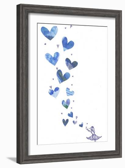 Blowing a Kiss-Elizabeth Rider-Framed Giclee Print