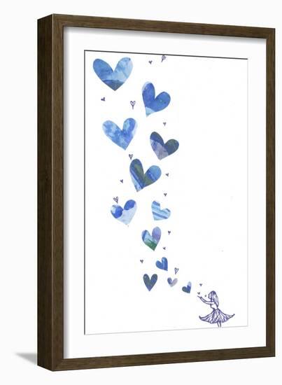 Blowing a Kiss-Elizabeth Rider-Framed Giclee Print