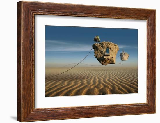 Blowing in the Wind-null-Framed Art Print