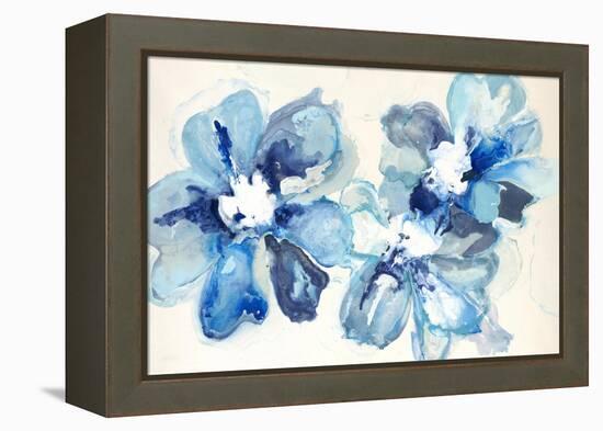 Blu Array-Randy Hibberd-Framed Stretched Canvas