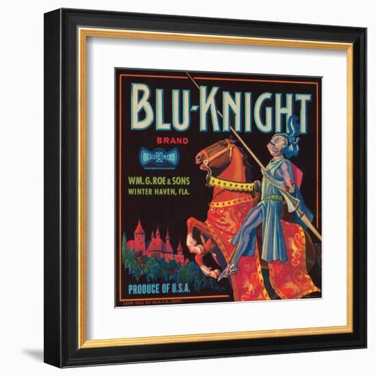 Blu-Knight Brand-null-Framed Art Print