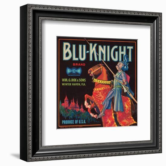 Blu-Knight Brand-null-Framed Art Print