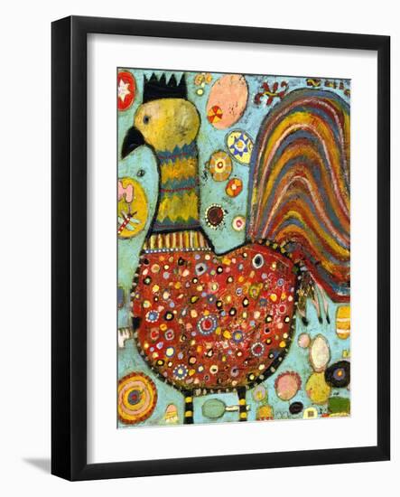 Blubs the Chicken-Jill Mayberg-Framed Giclee Print