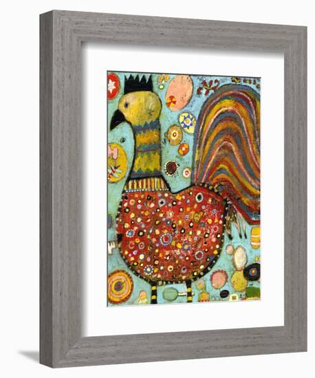 Blubs the Chicken-Jill Mayberg-Framed Giclee Print