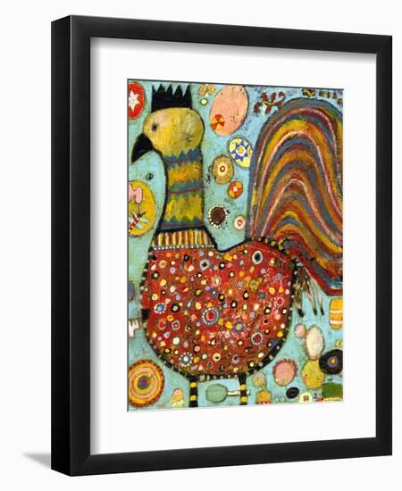 Blubs the Chicken-Jill Mayberg-Framed Giclee Print