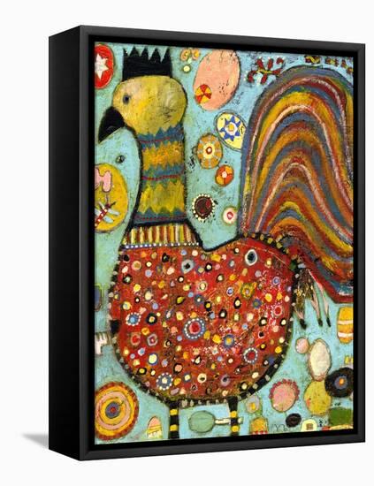 Blubs the Chicken-Jill Mayberg-Framed Premier Image Canvas