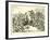 Blucher at Waterloo-null-Framed Giclee Print