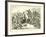 Blucher at Waterloo-null-Framed Giclee Print