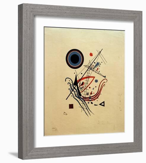 Blue, 1922-Wassily Kandinsky-Framed Giclee Print