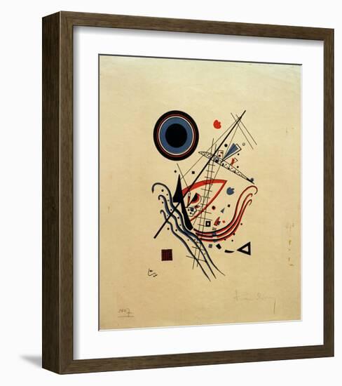 Blue, 1922-Wassily Kandinsky-Framed Giclee Print