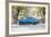 Blue 1951 Chevrolet Vintage Car on Streets of Regla, Cuba-Emily Wilson-Framed Photographic Print