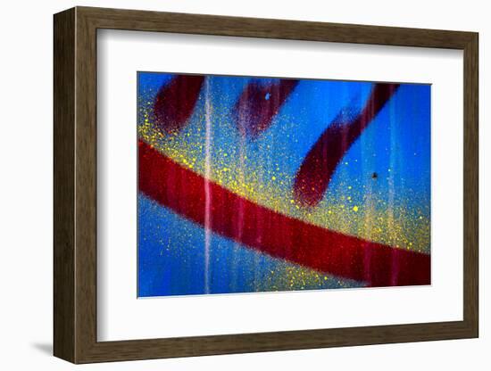 Blue Abstract 1-Ursula Abresch-Framed Photographic Print