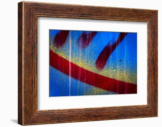 Blue Abstract 1-Ursula Abresch-Framed Photographic Print