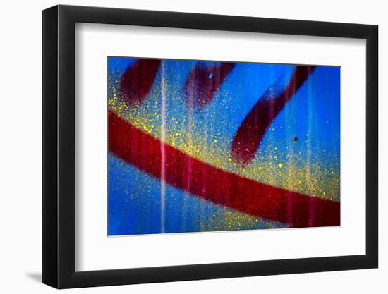 Blue Abstract 1-Ursula Abresch-Framed Photographic Print