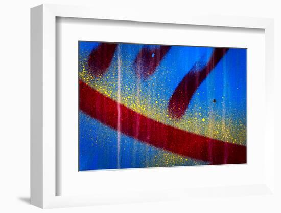 Blue Abstract 1-Ursula Abresch-Framed Photographic Print