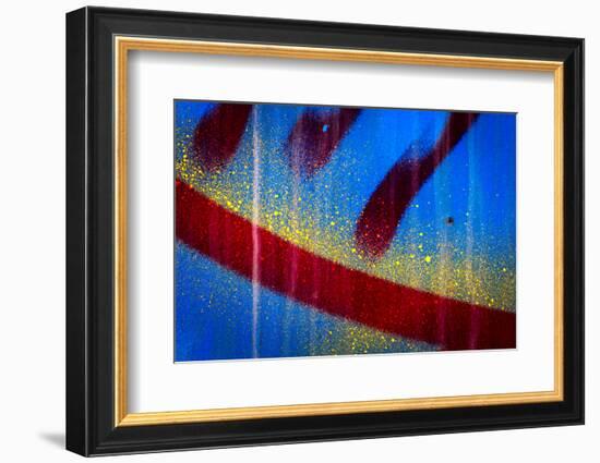 Blue Abstract 1-Ursula Abresch-Framed Photographic Print