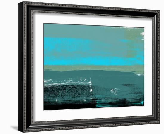 Blue Abstract II-Alma Levine-Framed Art Print