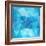 Blue Abstract Shining Ice Vector Background-art_of_sun-Framed Art Print