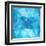 Blue Abstract Shining Ice Vector Background-art_of_sun-Framed Art Print