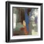 Blue Abstract-Sloane Addison ?-Framed Art Print