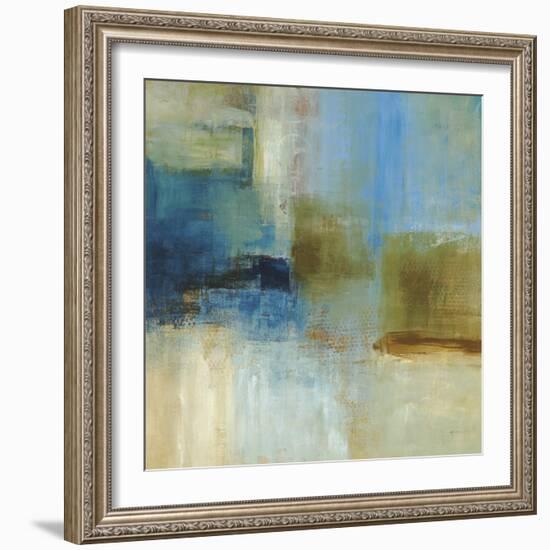 Blue Abstract-Simon Addyman-Framed Art Print