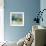 Blue Abstract-Simon Addyman-Framed Art Print displayed on a wall