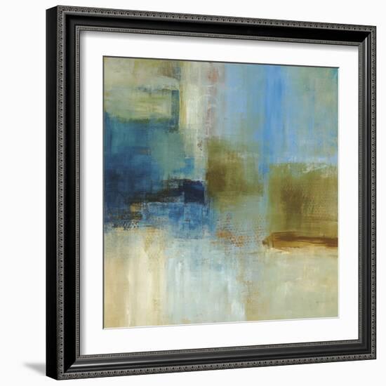 Blue Abstract-Simon Addyman-Framed Art Print