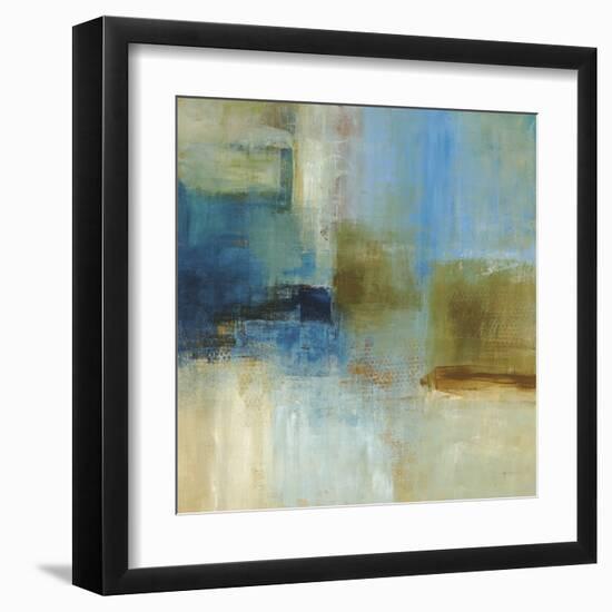 Blue Abstract-Simon Addyman-Framed Art Print