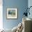 Blue Abstract-Simon Addyman-Framed Premium Giclee Print displayed on a wall