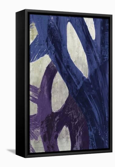 Blue Abstraction II-PI Studio-Framed Stretched Canvas