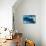 Blue Abstractions-PI Studio-Mounted Art Print displayed on a wall