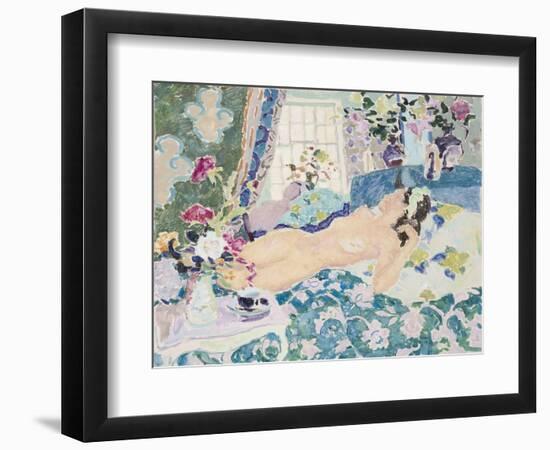 Blue Afternoon, 2013 (Oil on Canvas)-Hugo Grenville-Framed Giclee Print