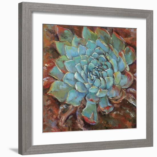 Blue Agave II-Jillian David-Framed Art Print