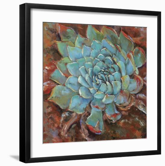 Blue Agave II-Jillian David-Framed Art Print