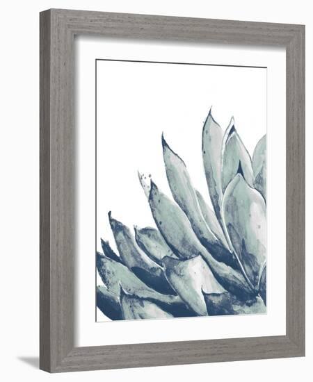 Blue Agave on White I-Patricia Pinto-Framed Art Print