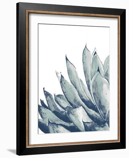 Blue Agave on White I-Patricia Pinto-Framed Art Print