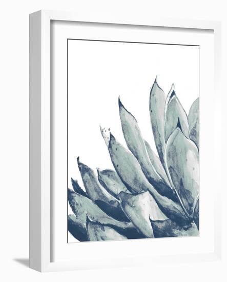 Blue Agave on White I-Patricia Pinto-Framed Art Print