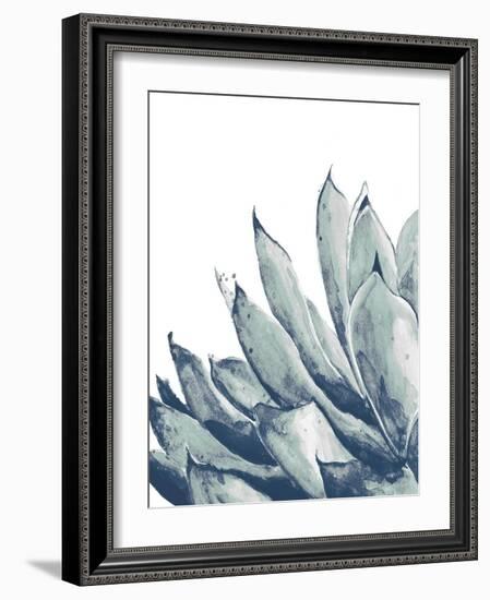 Blue Agave on White I-Patricia Pinto-Framed Art Print