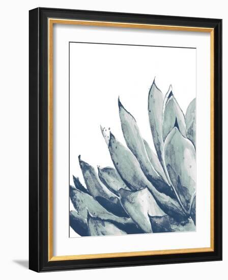 Blue Agave on White I-Patricia Pinto-Framed Art Print