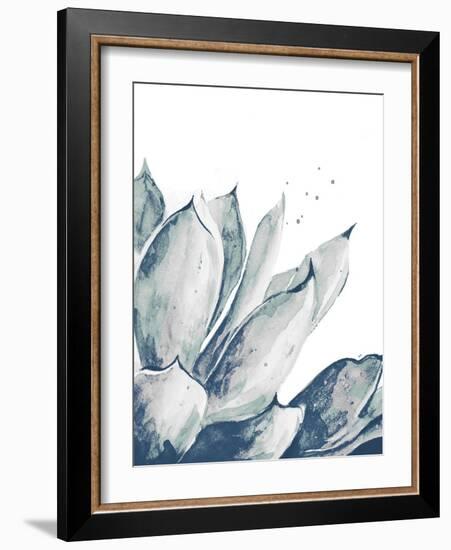 Blue Agave on White II-Patricia Pinto-Framed Art Print