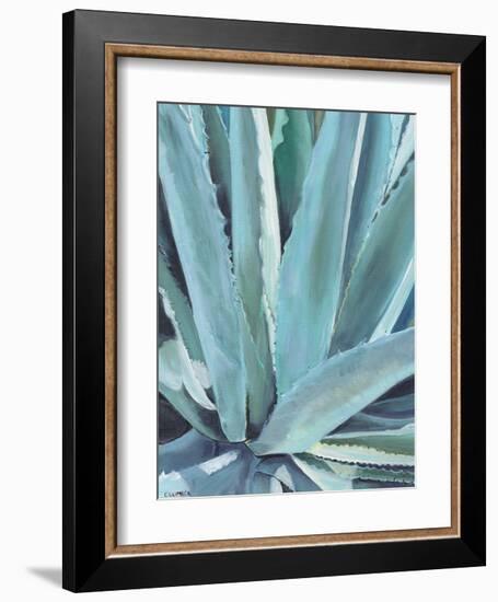 Blue Agave-Alana Clumeck-Framed Art Print