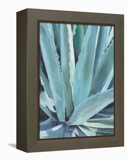 Blue Agave-Alana Clumeck-Framed Stretched Canvas