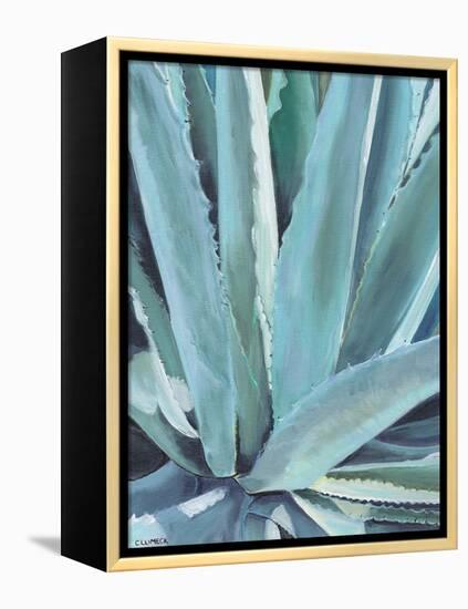 Blue Agave-Alana Clumeck-Framed Stretched Canvas