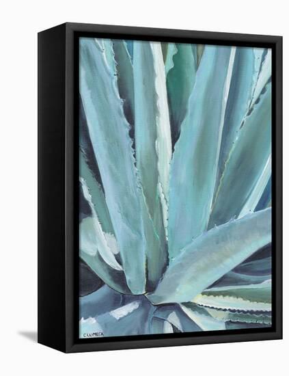 Blue Agave-Alana Clumeck-Framed Stretched Canvas