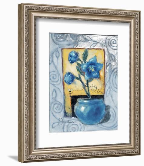 Blue Amaryllis-Joadoor-Framed Premium Giclee Print