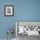 Blue Amaryllis-Joadoor-Framed Premium Giclee Print displayed on a wall