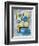 Blue Amaryllis-Joadoor-Framed Premium Giclee Print