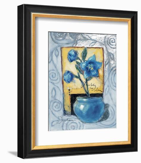 Blue Amaryllis-Joadoor-Framed Premium Giclee Print